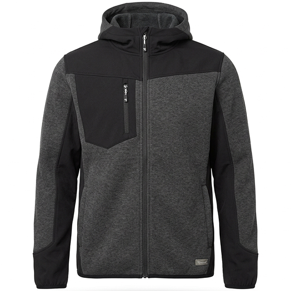 Issa Giacca con Cappuccio Fynor Colore GRIGIO/NERO - ISSA LINE
